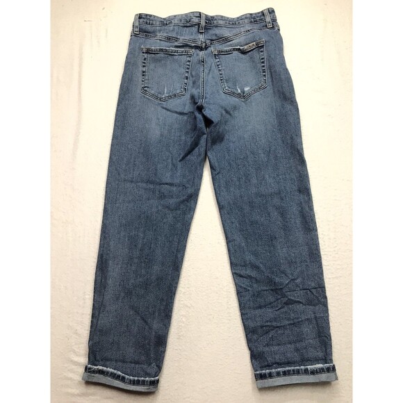 JOES Jeans Niki Mid Rise Women 30 (32x28) Bristol Light Wash Stretch Roll Cuff - Picture 2 of 16